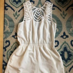 White romper